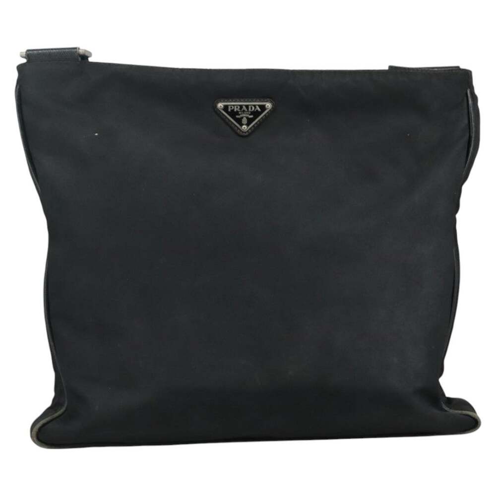 Prada Nylon Shoulder Bag Black